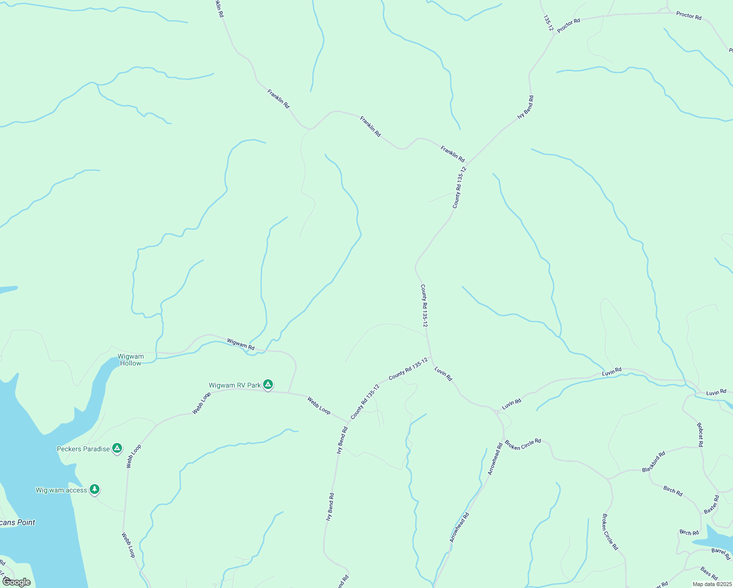 map of restaurants, bars, coffee shops, grocery stores, and more near 4968-5118 Cripple Creek Lane in Stover