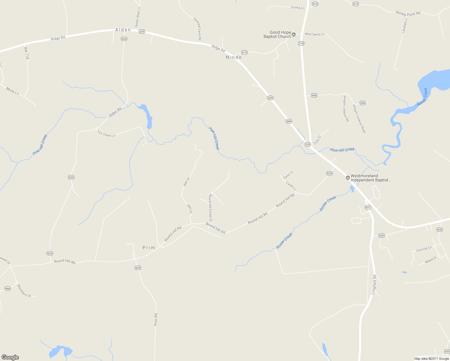 map of restaurants, bars, coffee shops, grocery stores, and more near 11176 Round Hill Estate Drive in King George
