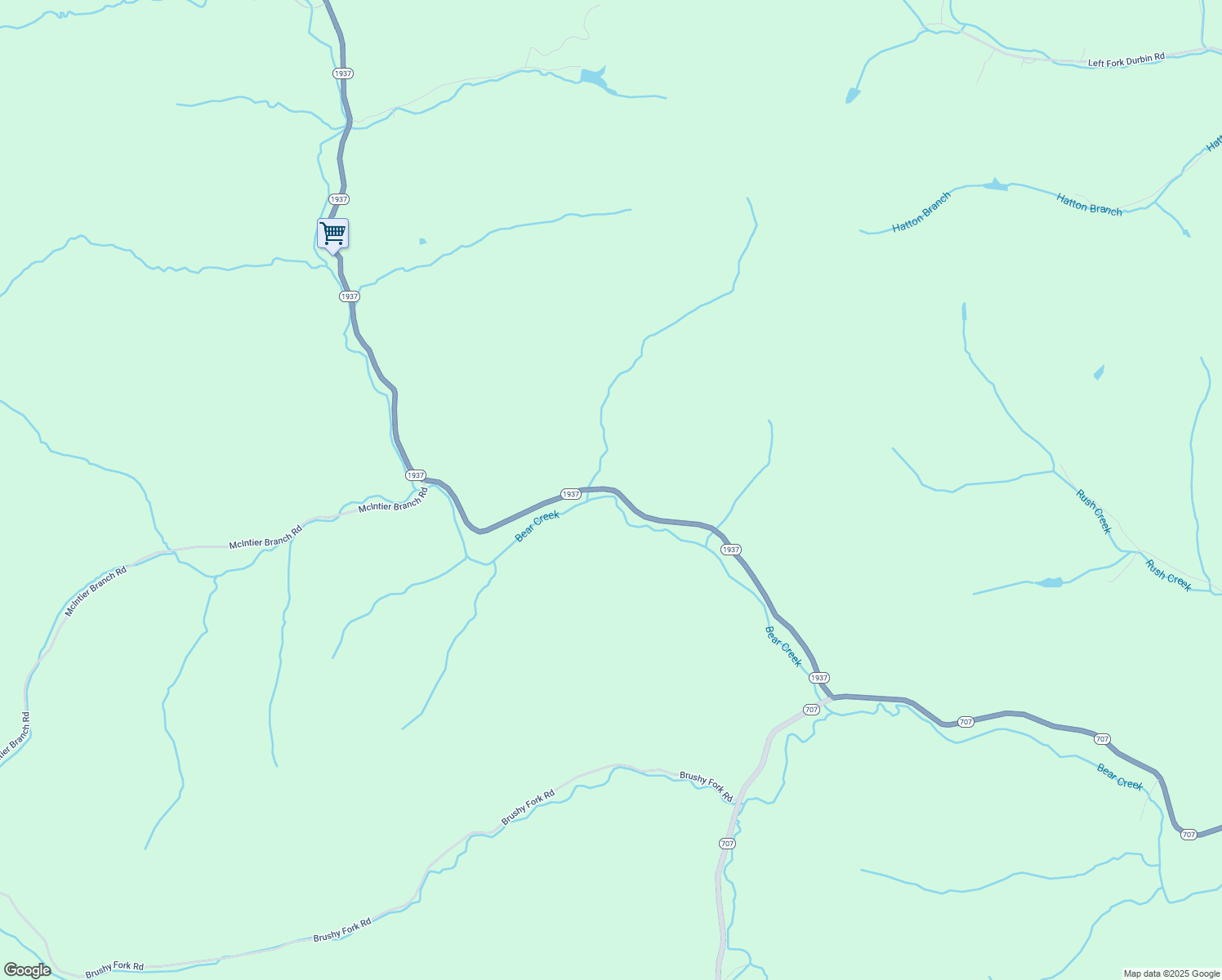 map of restaurants, bars, coffee shops, grocery stores, and more near 948 Kentucky 1937 in Catlettsburg