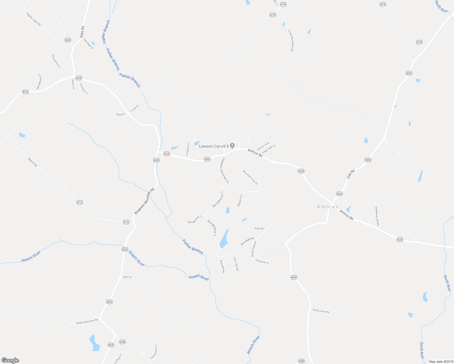 map of restaurants, bars, coffee shops, grocery stores, and more near 2 Springbranch Tr in Stanardsville