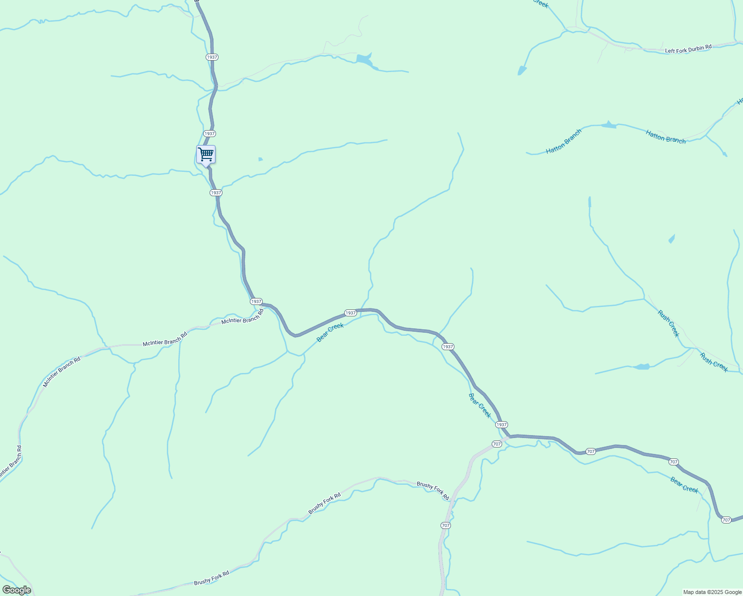 map of restaurants, bars, coffee shops, grocery stores, and more near 948 Kentucky 1937 in Catlettsburg