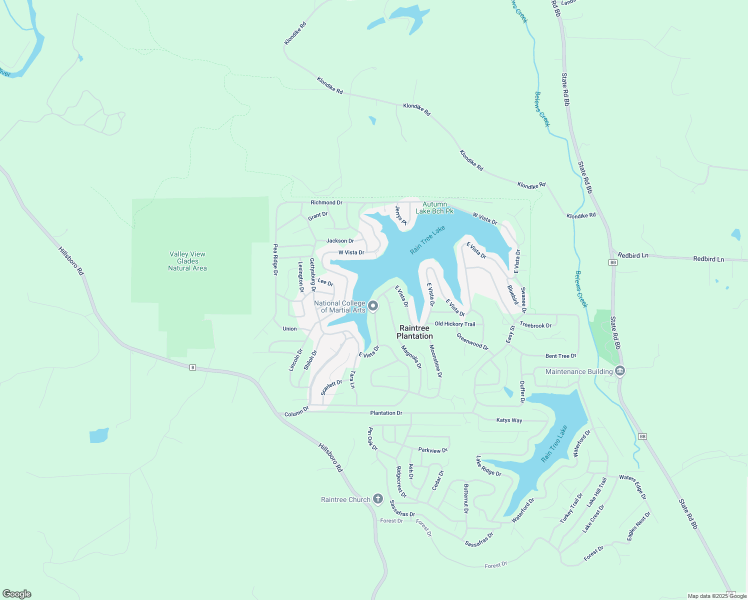 map of restaurants, bars, coffee shops, grocery stores, and more near 9801 East Vista Drive in Hillsboro