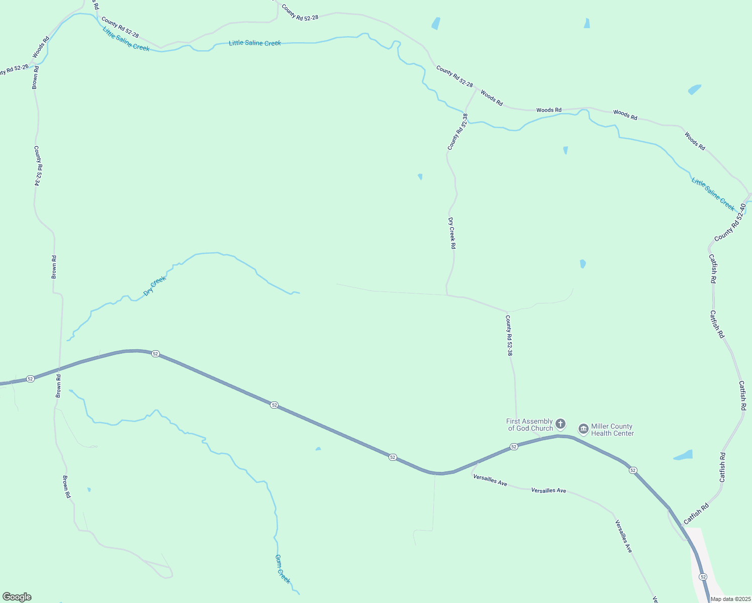 map of restaurants, bars, coffee shops, grocery stores, and more near 2-48 Archer Drive in Tuscumbia
