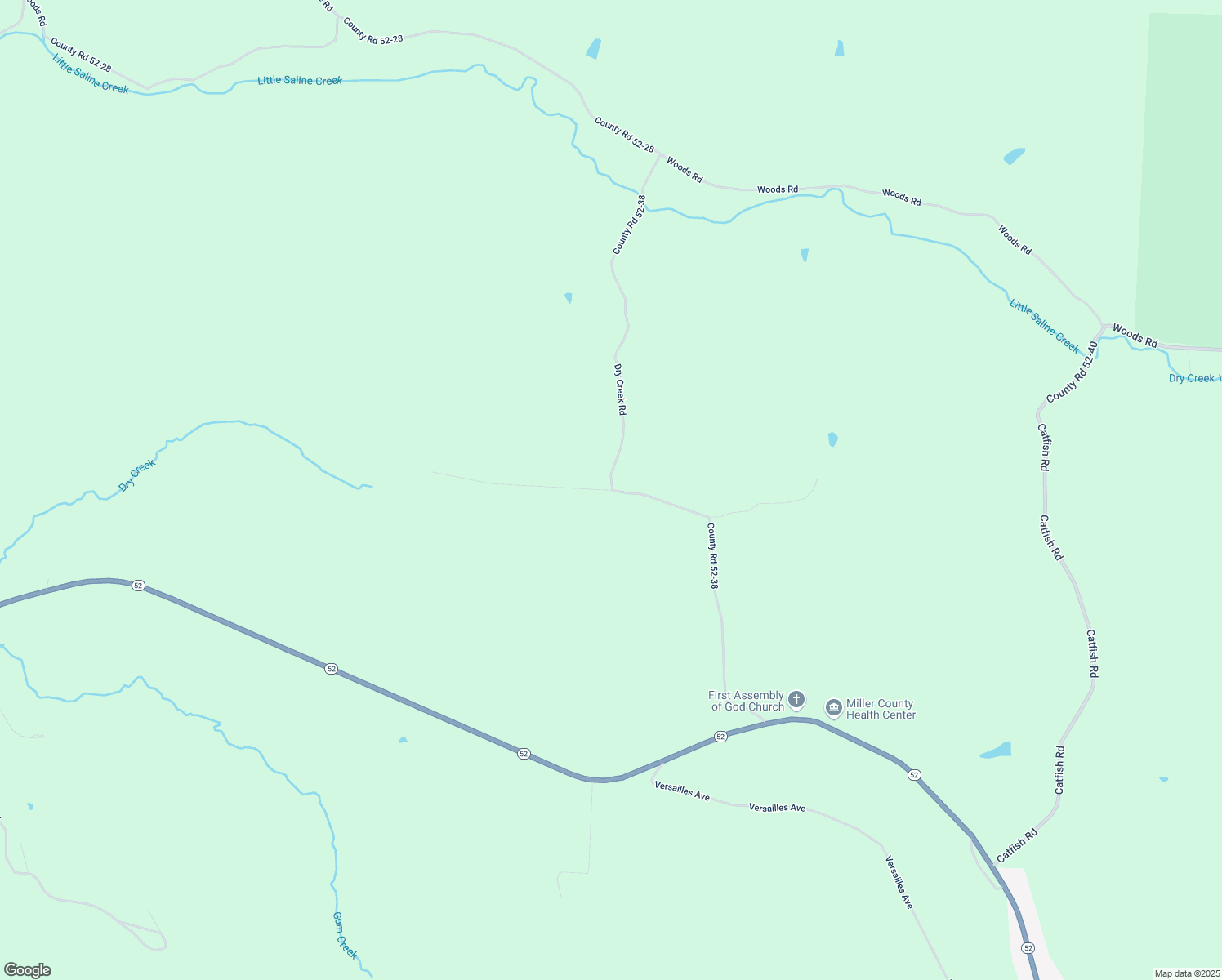 map of restaurants, bars, coffee shops, grocery stores, and more near 2 Archer Drive in Tuscumbia