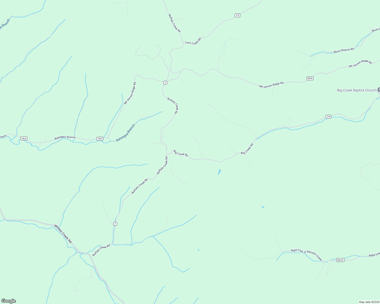 map of restaurants, bars, coffee shops, grocery stores, and more near 2332 Big Creek Road in Wayne