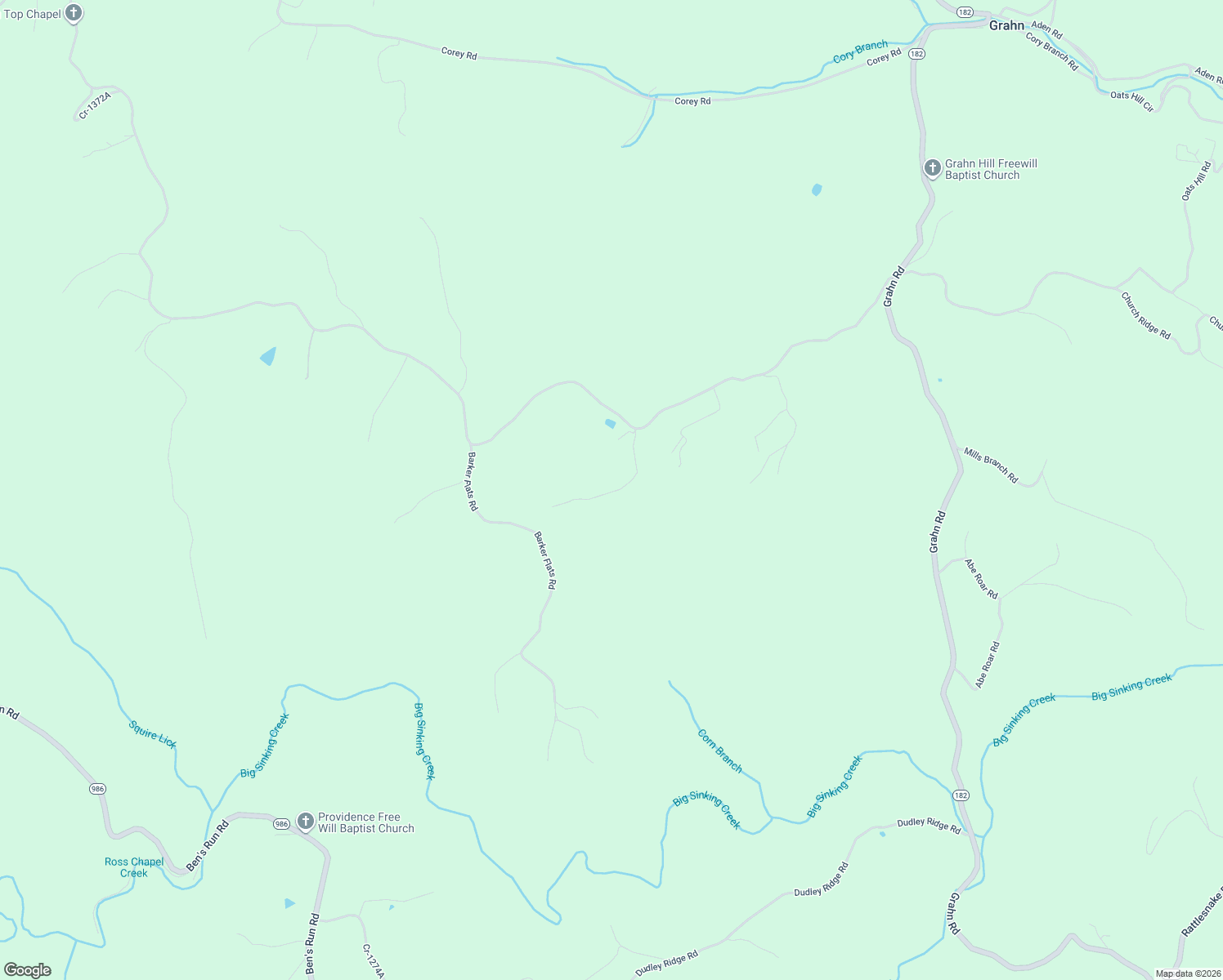 map of restaurants, bars, coffee shops, grocery stores, and more near 215-225 Dickerson Road in Olive Hill