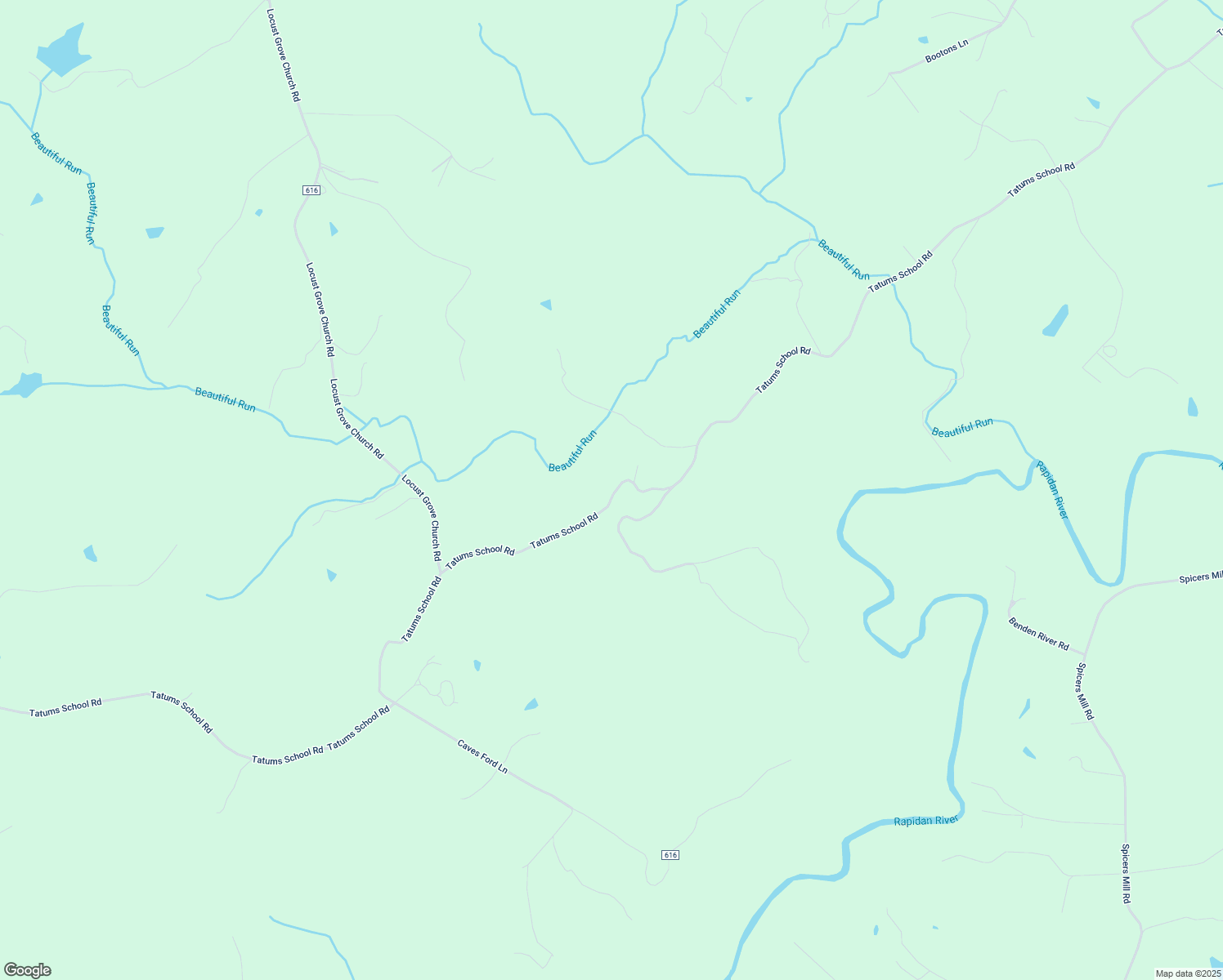 map of restaurants, bars, coffee shops, grocery stores, and more near 2927 Tatums School Road in Orange