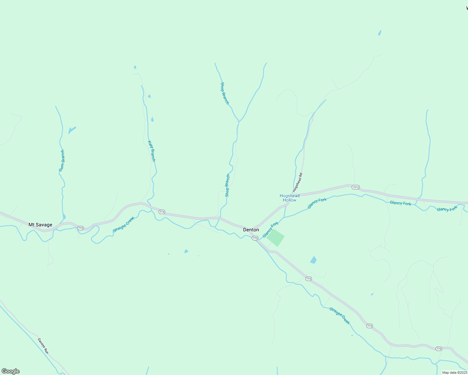 map of restaurants, bars, coffee shops, grocery stores, and more near Cr-1151 in Denton