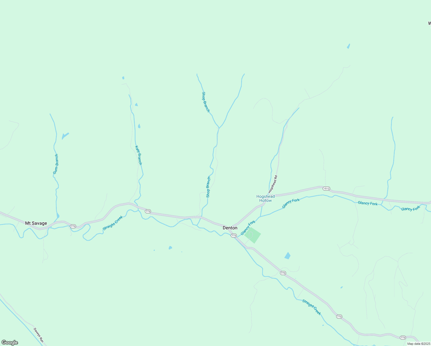 map of restaurants, bars, coffee shops, grocery stores, and more near Cr-1151 in Carter County