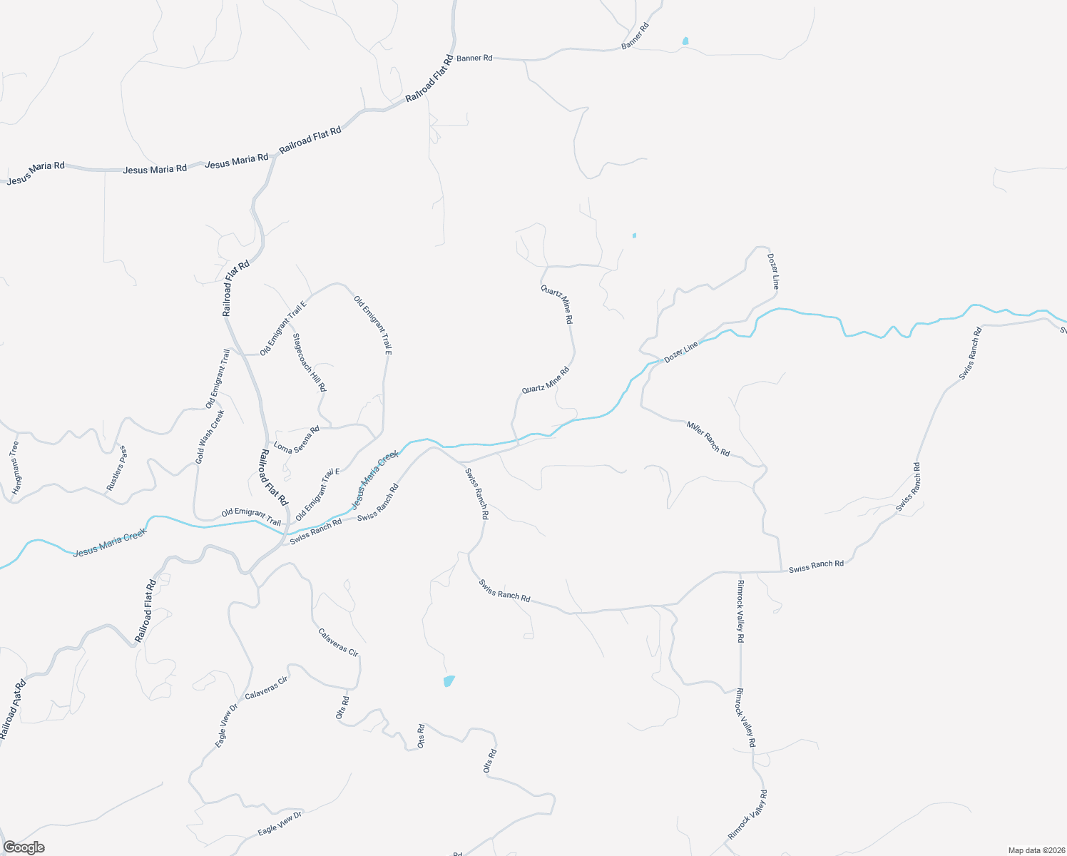 map of restaurants, bars, coffee shops, grocery stores, and more near 6098 Quartz Mine Road in Mountain Ranch
