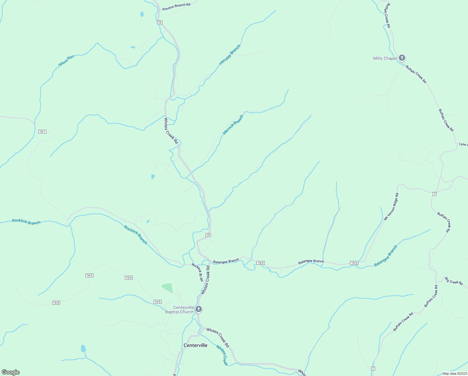 map of restaurants, bars, coffee shops, grocery stores, and more near 285 Eaves Branch Road in Prichard