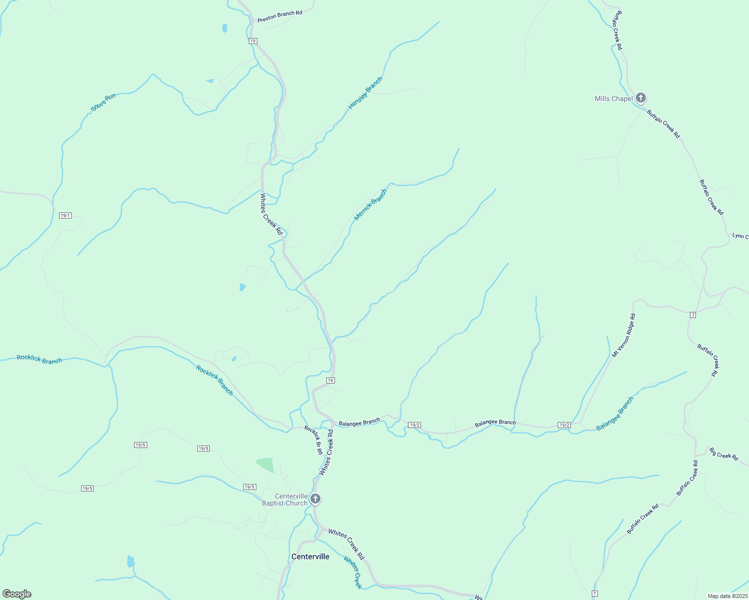 map of restaurants, bars, coffee shops, grocery stores, and more near 285 Eaves Branch Road in Prichard