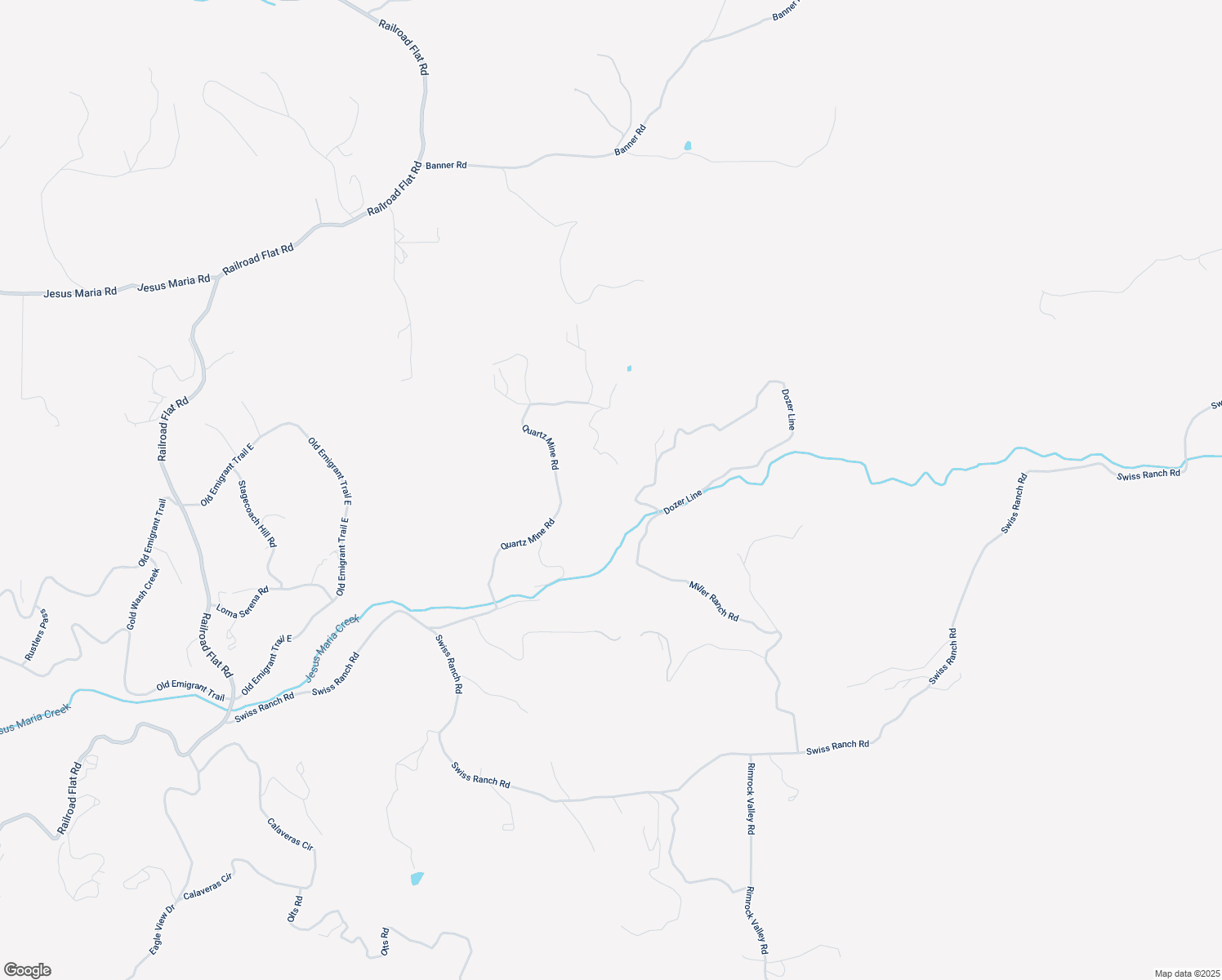 map of restaurants, bars, coffee shops, grocery stores, and more near 6432 Quartz Mine Road in Mountain Ranch