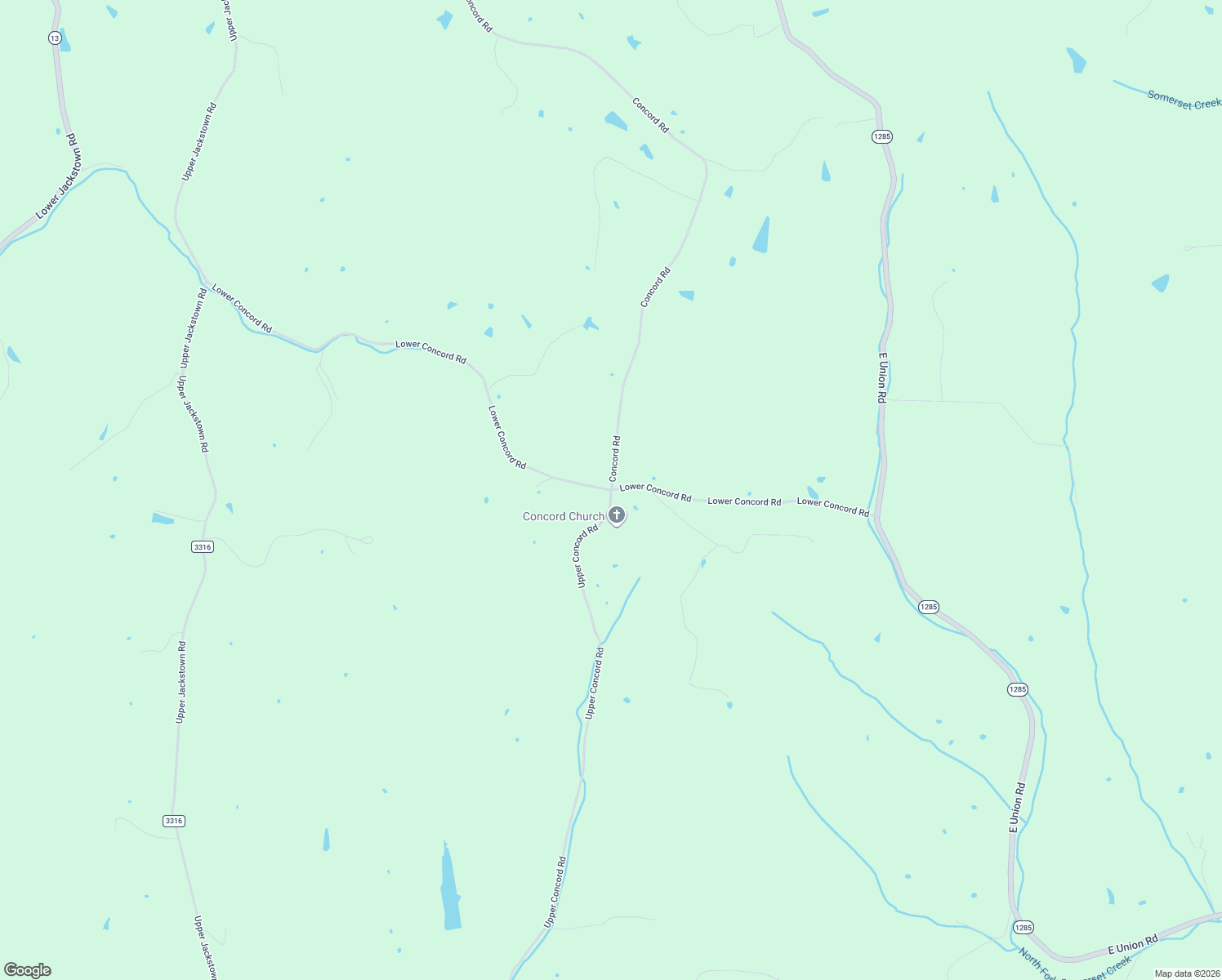 map of restaurants, bars, coffee shops, grocery stores, and more near 1201 Lower Concord Road in Carlisle