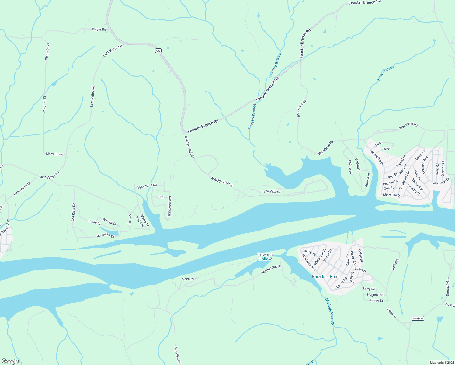 map of restaurants, bars, coffee shops, grocery stores, and more near North Ridge High Drive in Warsaw