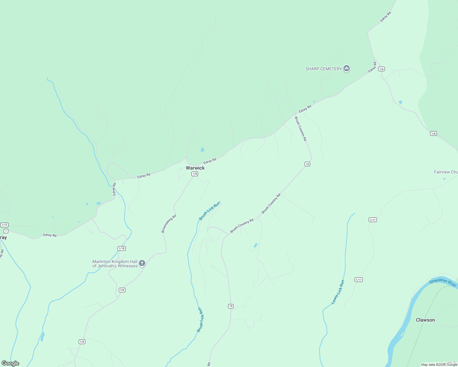 map of restaurants, bars, coffee shops, grocery stores, and more near 311 Lonesome Hollow Lane in Marlinton