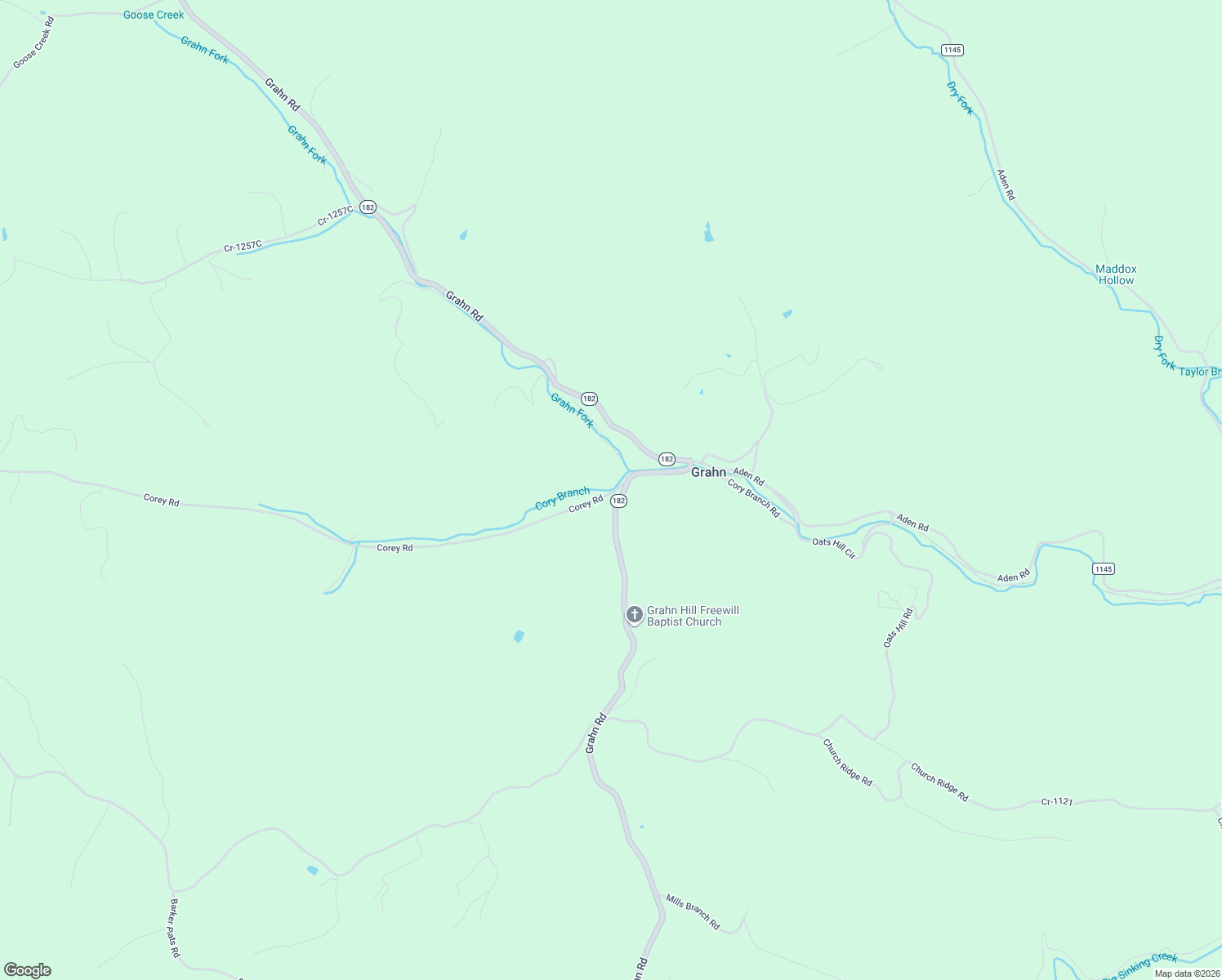 map of restaurants, bars, coffee shops, grocery stores, and more near 3902 Grahn Road in Olive Hill