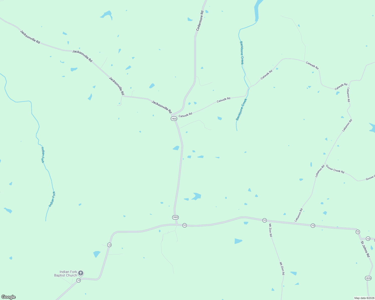 map of restaurants, bars, coffee shops, grocery stores, and more near 700 Cedarmore Road in Bagdad