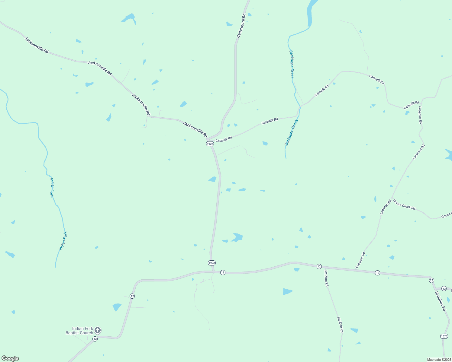 map of restaurants, bars, coffee shops, grocery stores, and more near 700 Cedarmore Road in Bagdad
