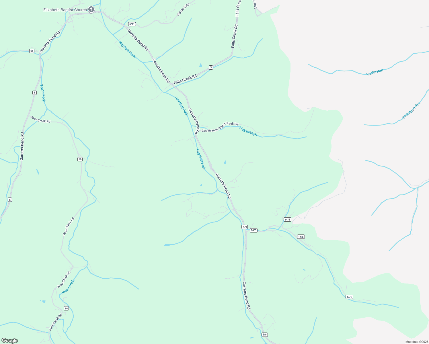 map of restaurants, bars, coffee shops, grocery stores, and more near 1895 Garretts Bend Road in Sod