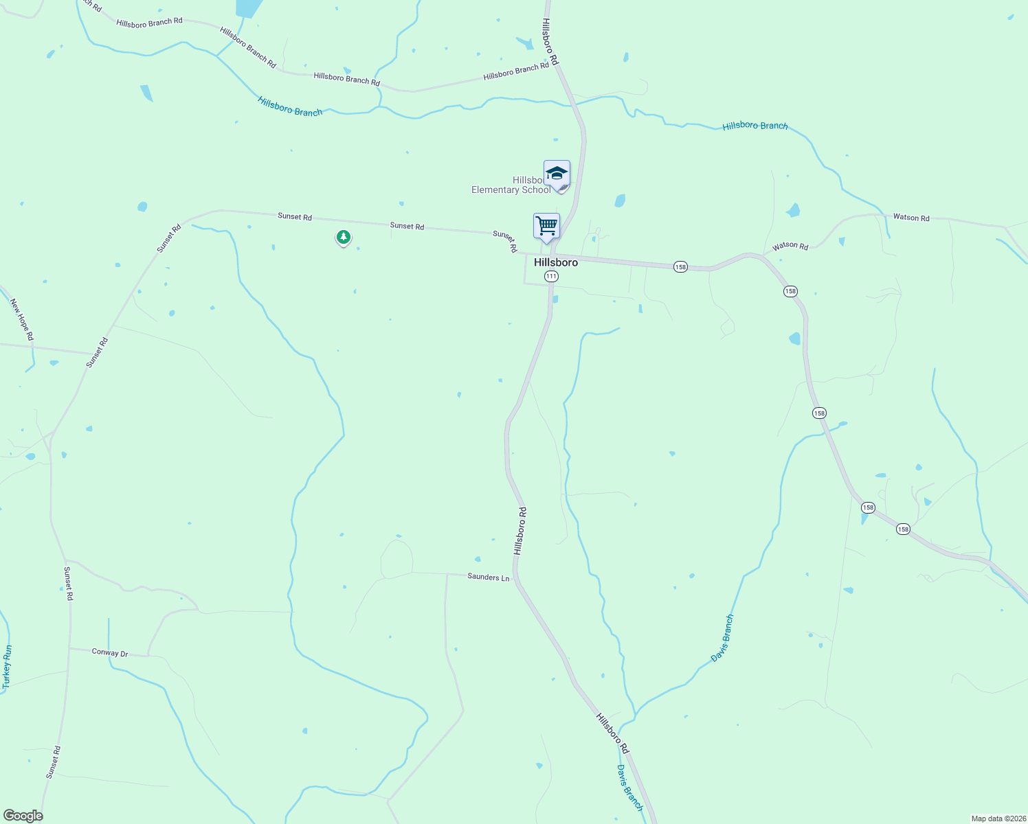map of restaurants, bars, coffee shops, grocery stores, and more near 8083 Hillsboro Road in Hillsboro