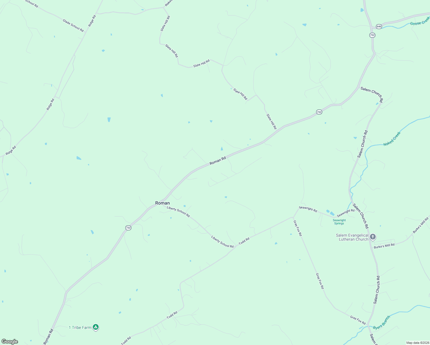 map of restaurants, bars, coffee shops, grocery stores, and more near 31 Roman Ridge Road in Mount Sidney