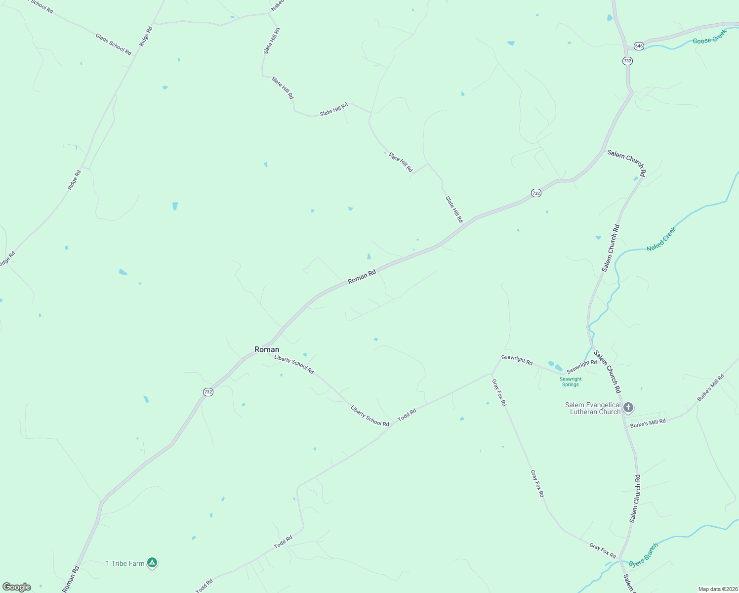 map of restaurants, bars, coffee shops, grocery stores, and more near 31 Roman Ridge Road in Mount Sidney