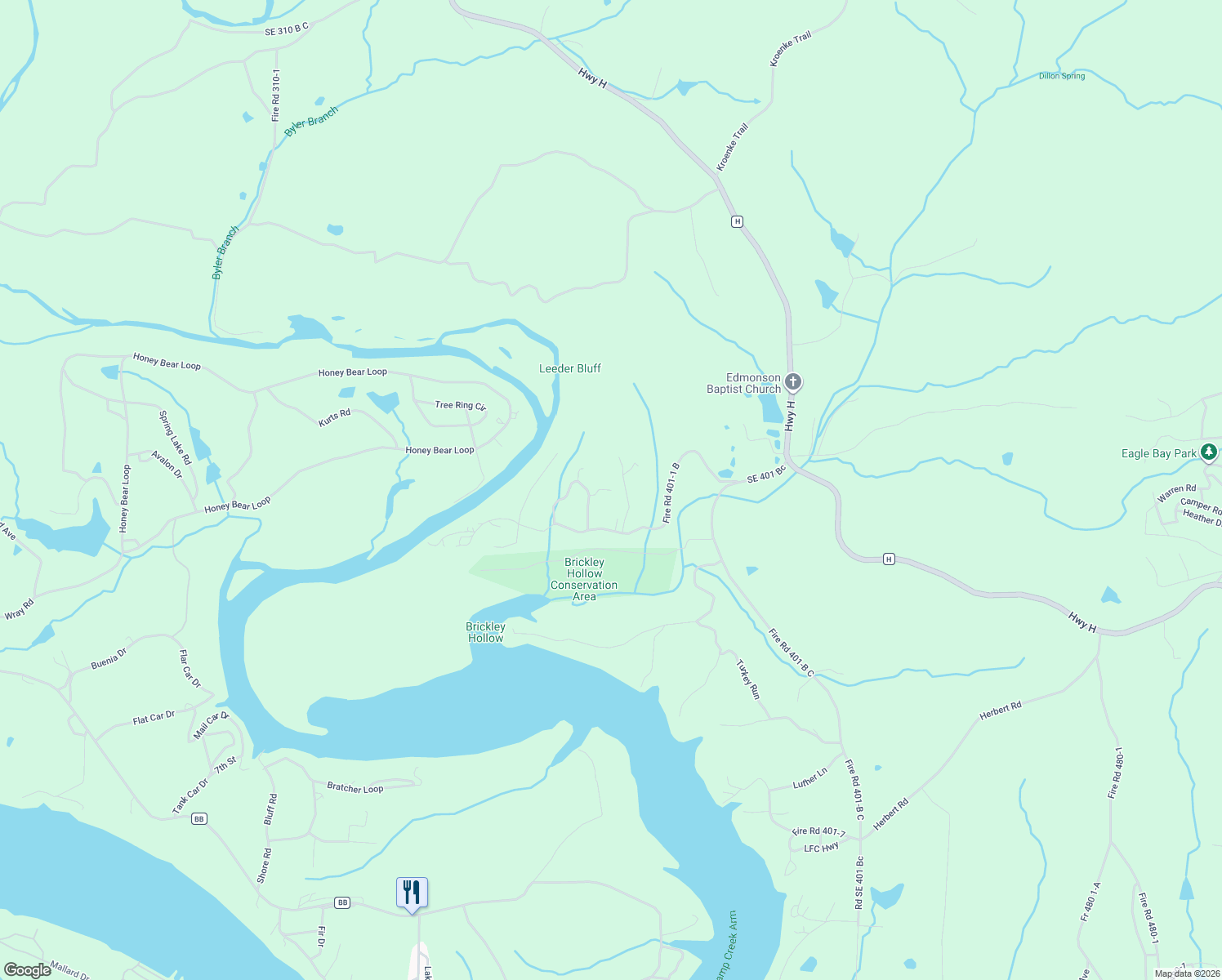 map of restaurants, bars, coffee shops, grocery stores, and more near Fire Road 401-1 B in Lincoln