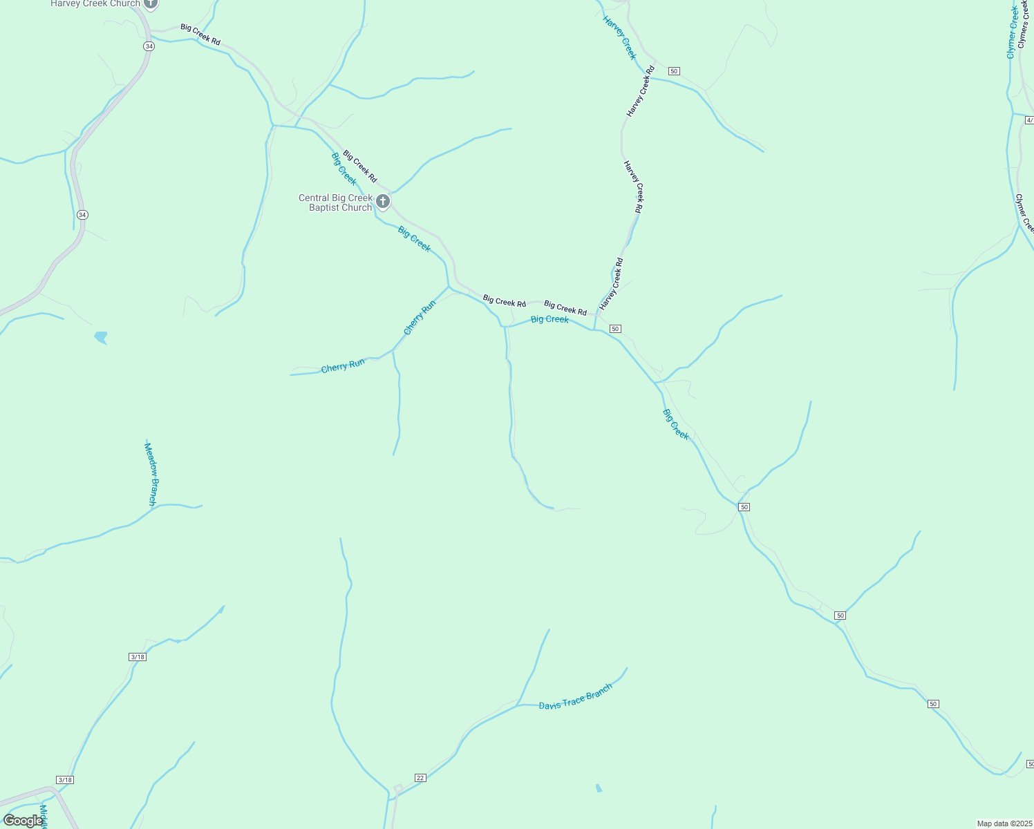 map of restaurants, bars, coffee shops, grocery stores, and more near 261 Bowie Lane in Hamlin