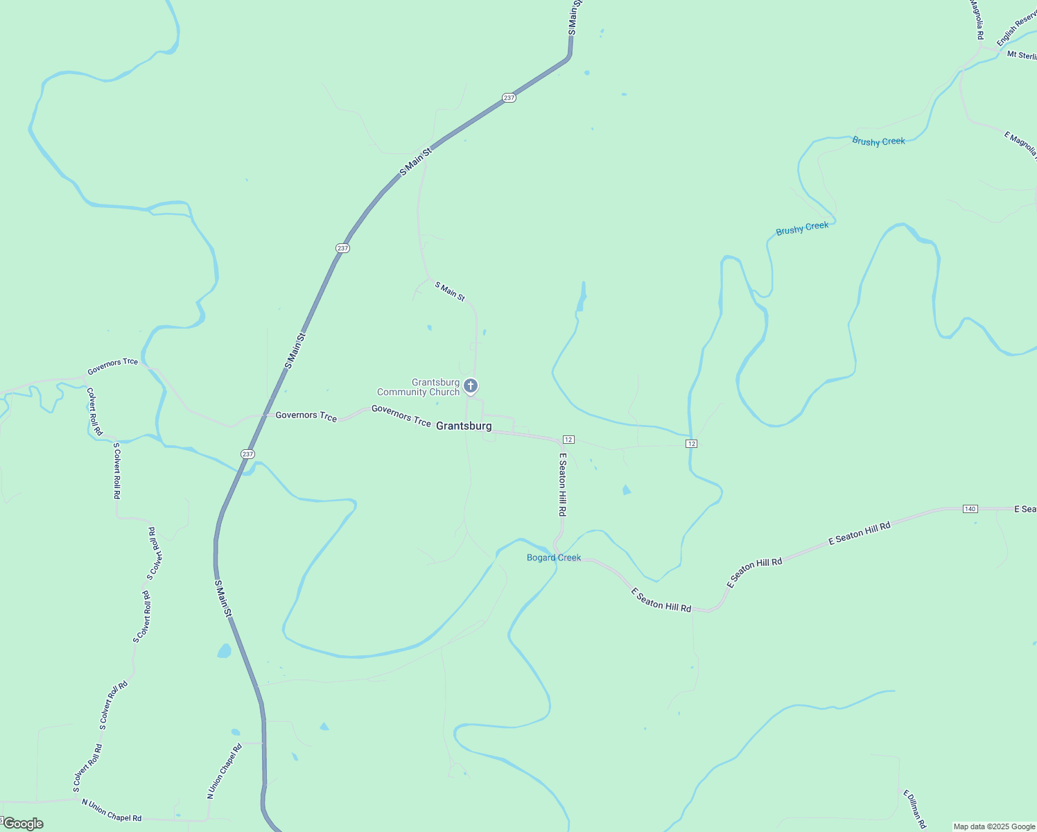 map of restaurants, bars, coffee shops, grocery stores, and more near 250 Scott Street in Grantsburg