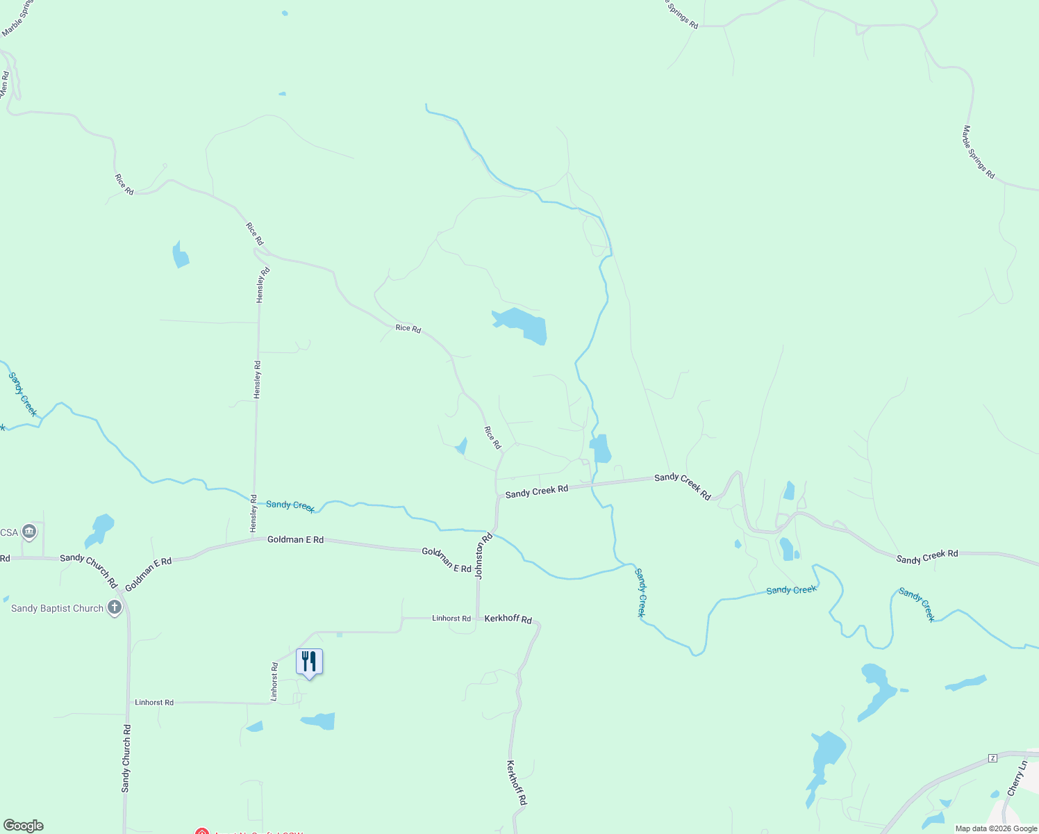 map of restaurants, bars, coffee shops, grocery stores, and more near 2917 Council Place in Pevely