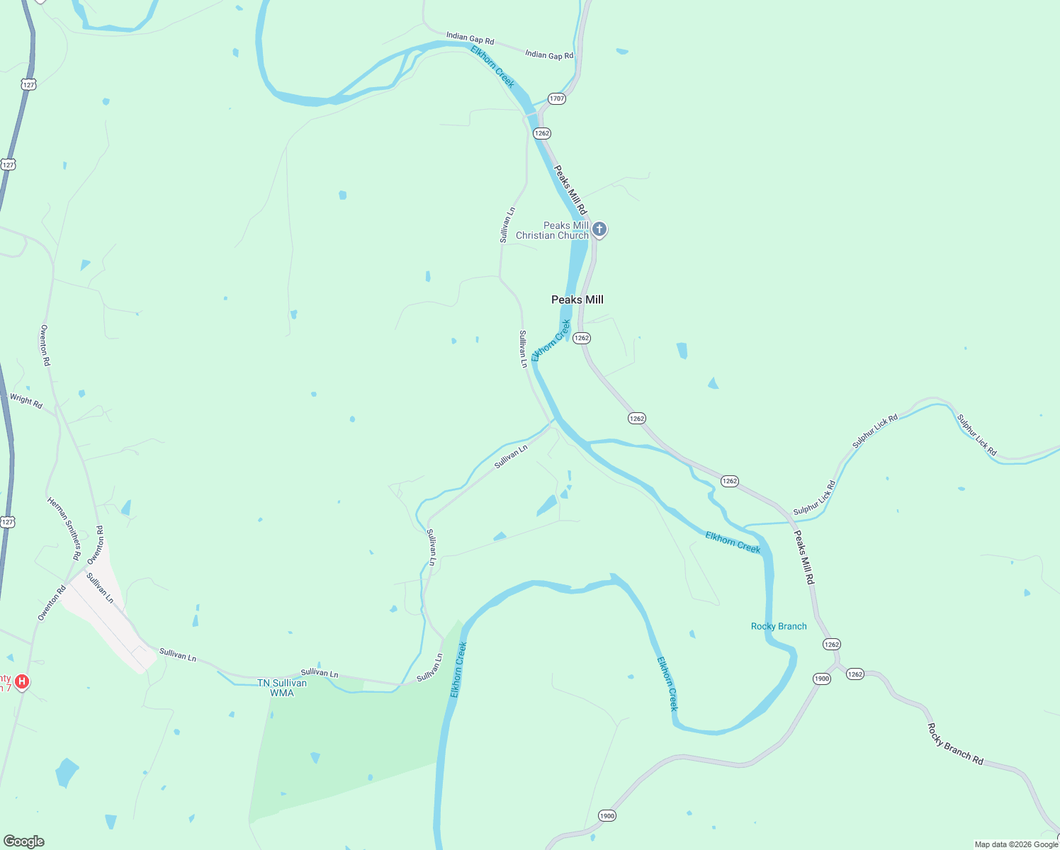 map of restaurants, bars, coffee shops, grocery stores, and more near 2380 Sullivan Lane in Frankfort