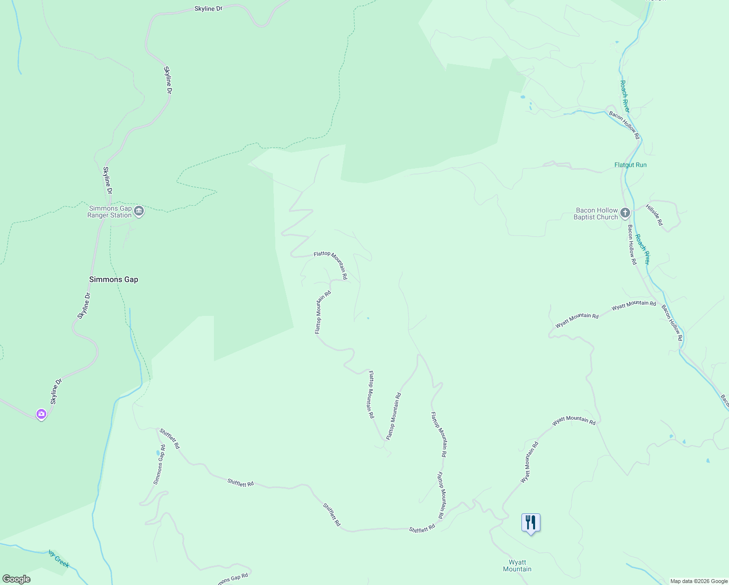 map of restaurants, bars, coffee shops, grocery stores, and more near 185 Barton Pond Road in Free Union