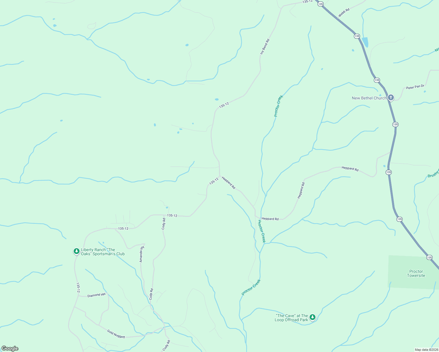 map of restaurants, bars, coffee shops, grocery stores, and more near 135-12 in Stover