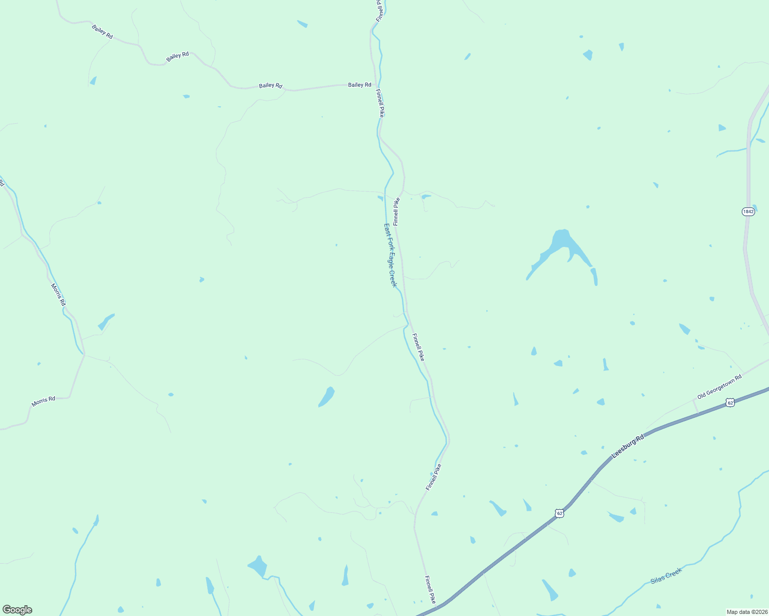 map of restaurants, bars, coffee shops, grocery stores, and more near 606 Finnell Pike in Georgetown