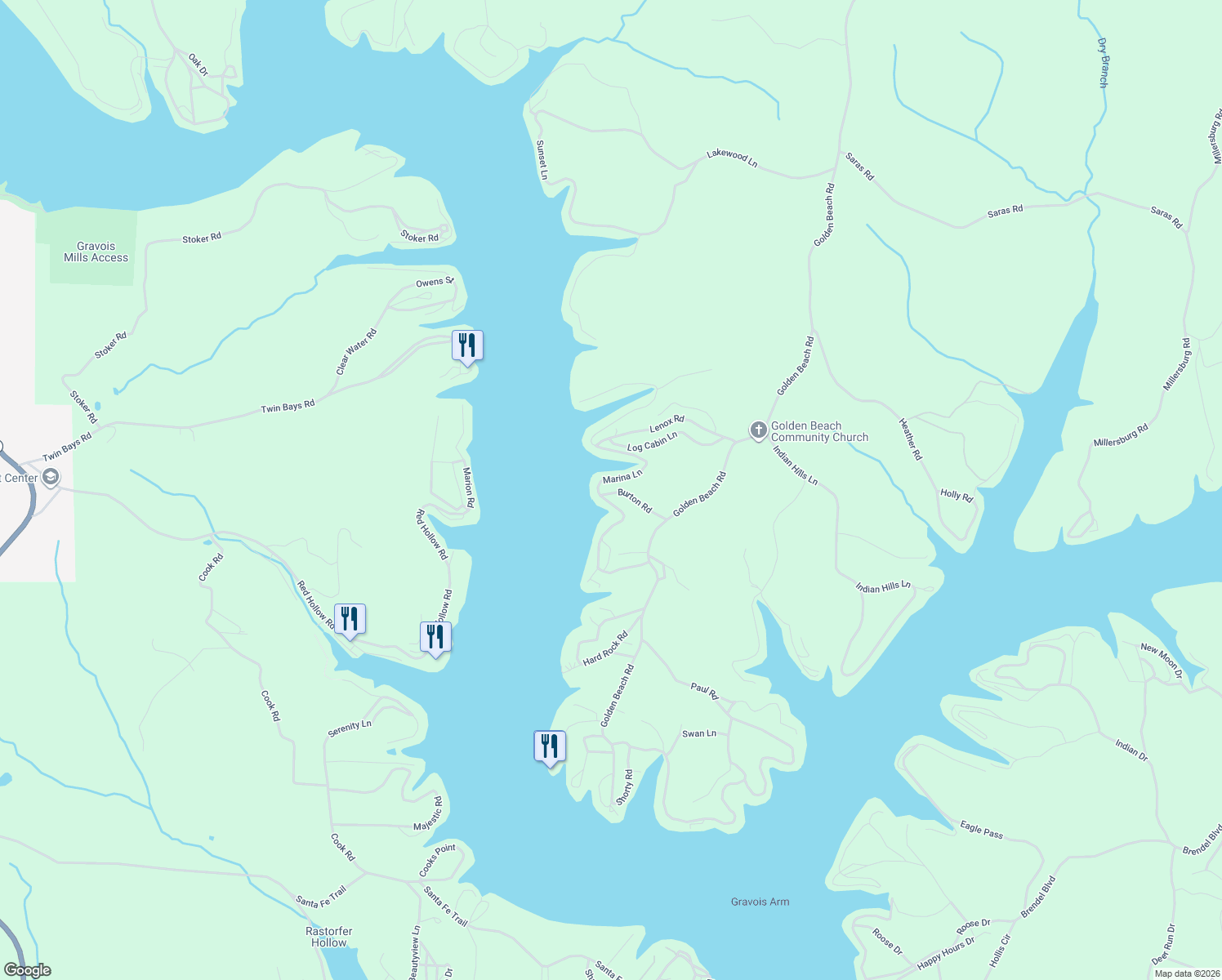map of restaurants, bars, coffee shops, grocery stores, and more near Marina in Barnett