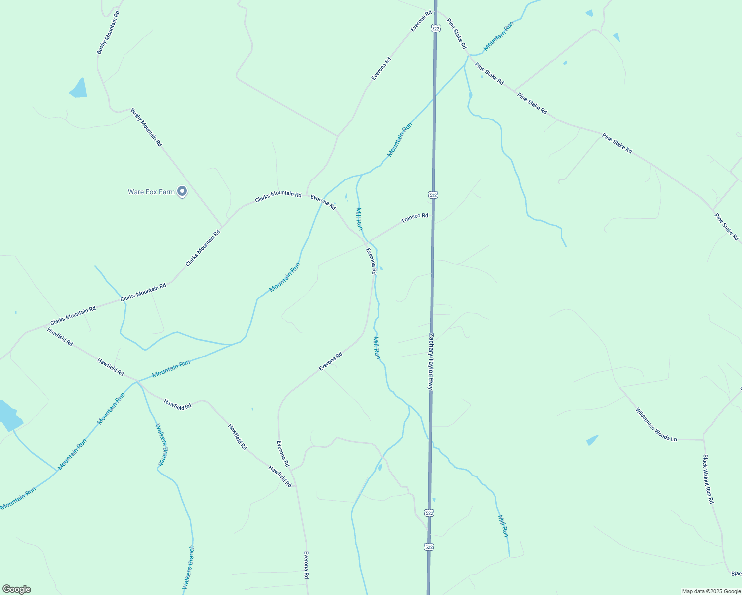 map of restaurants, bars, coffee shops, grocery stores, and more near 8197 Everona Road in Unionville