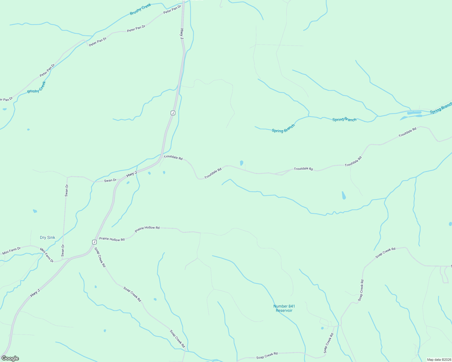 map of restaurants, bars, coffee shops, grocery stores, and more near in Gravois Mills