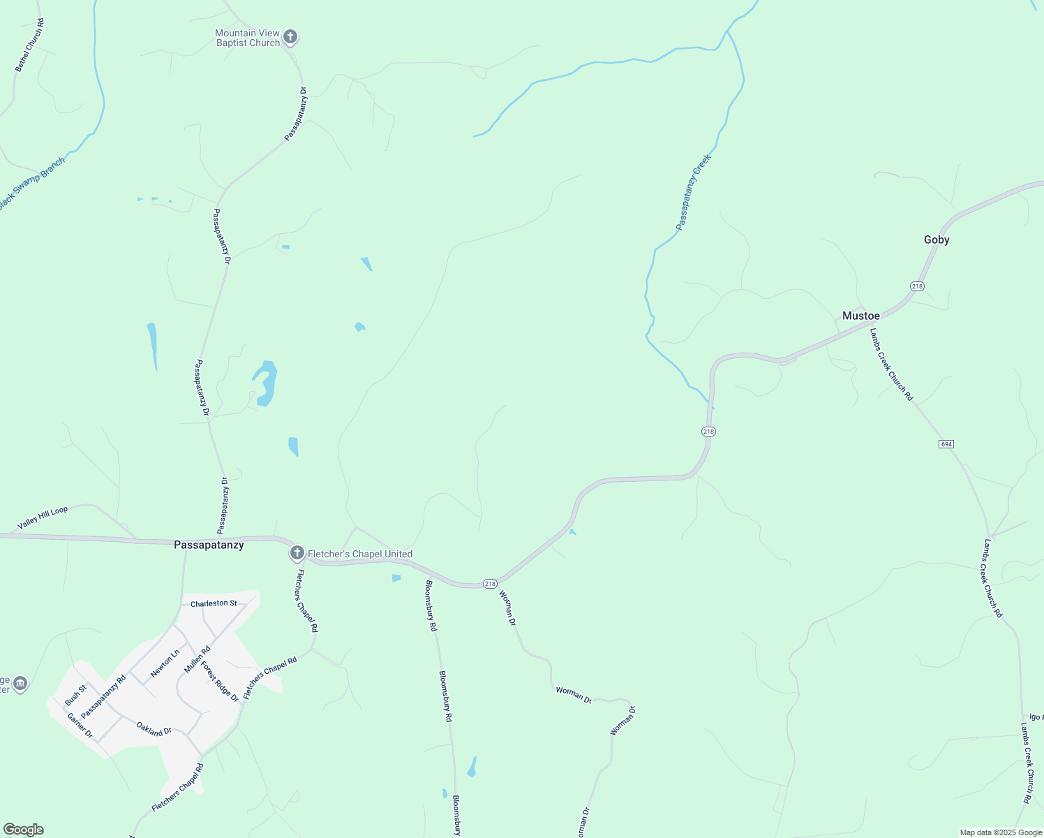 map of restaurants, bars, coffee shops, grocery stores, and more near 8043 Buckthorne Run in King George