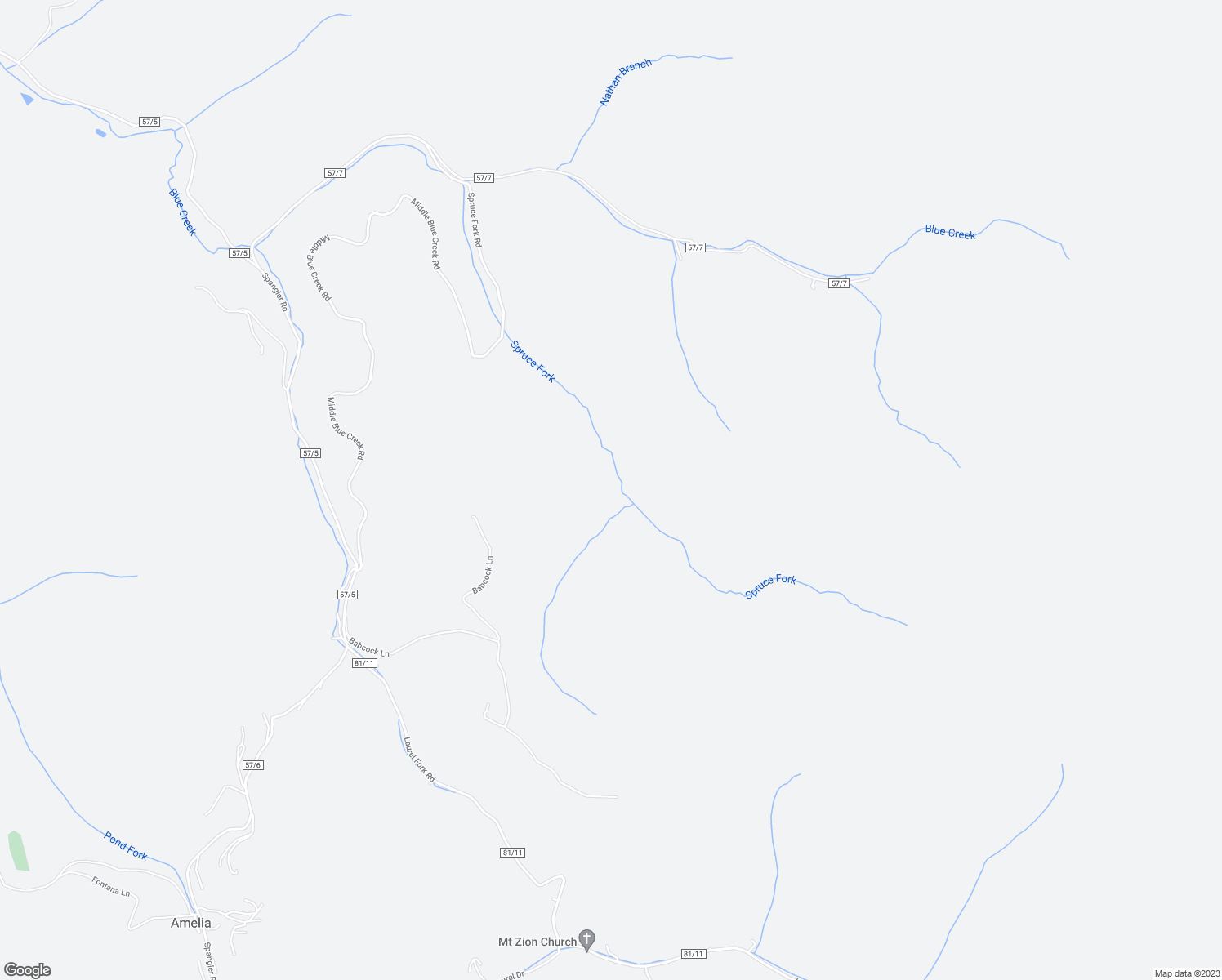 map of restaurants, bars, coffee shops, grocery stores, and more near in Pond Gap