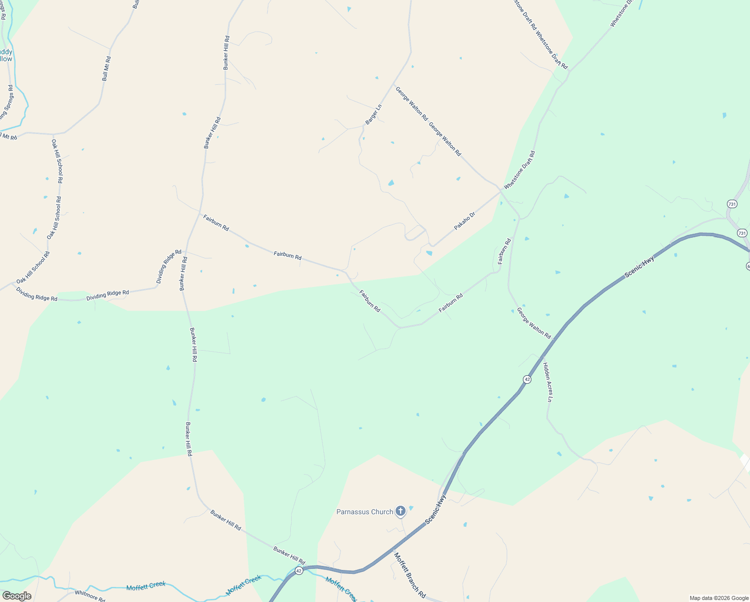 map of restaurants, bars, coffee shops, grocery stores, and more near 355 Ladd Road in Waynesboro