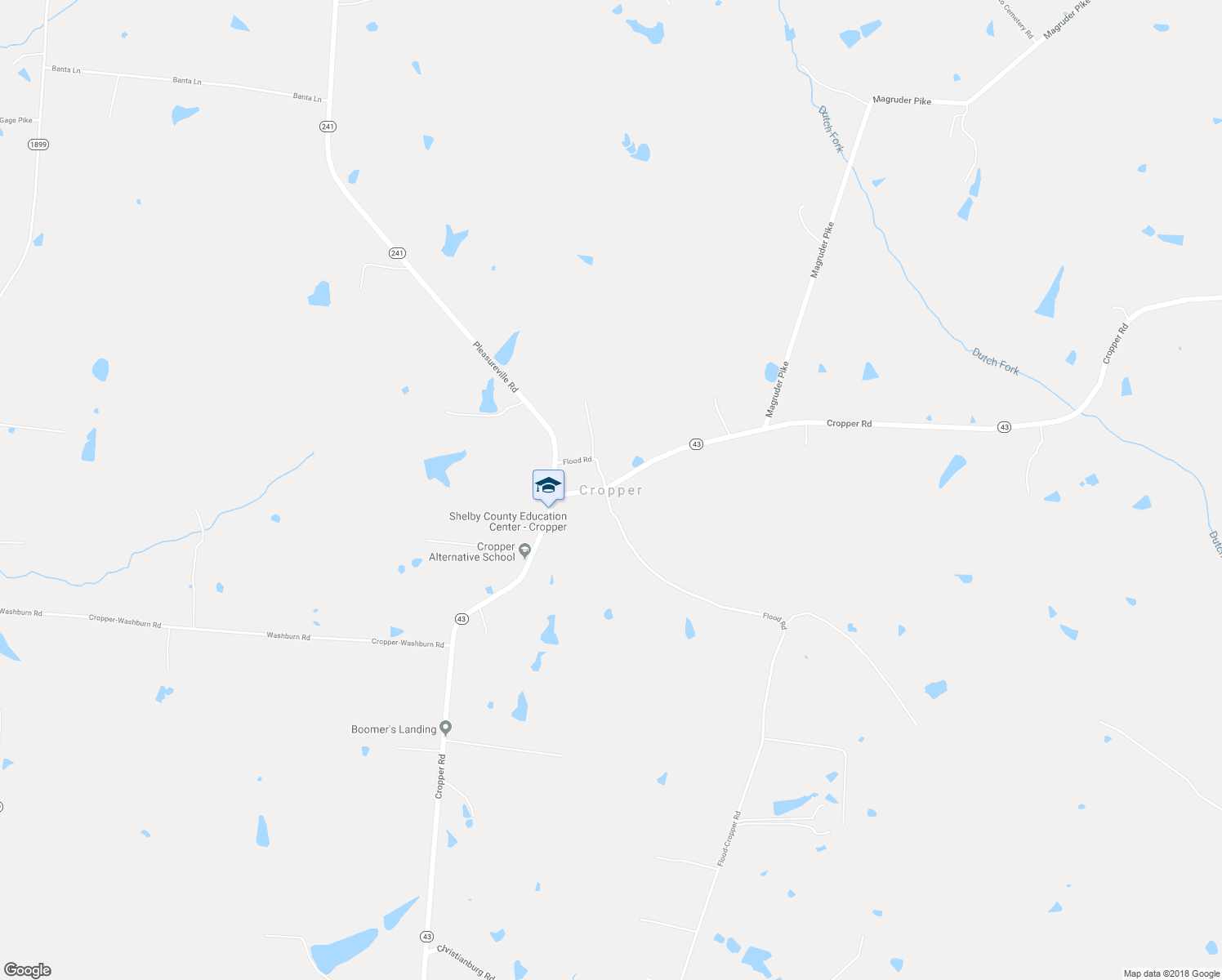 map of restaurants, bars, coffee shops, grocery stores, and more near in Cropper