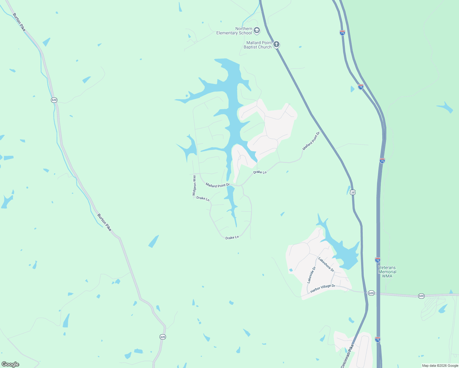 map of restaurants, bars, coffee shops, grocery stores, and more near 330 Mallard Point Drive in Georgetown
