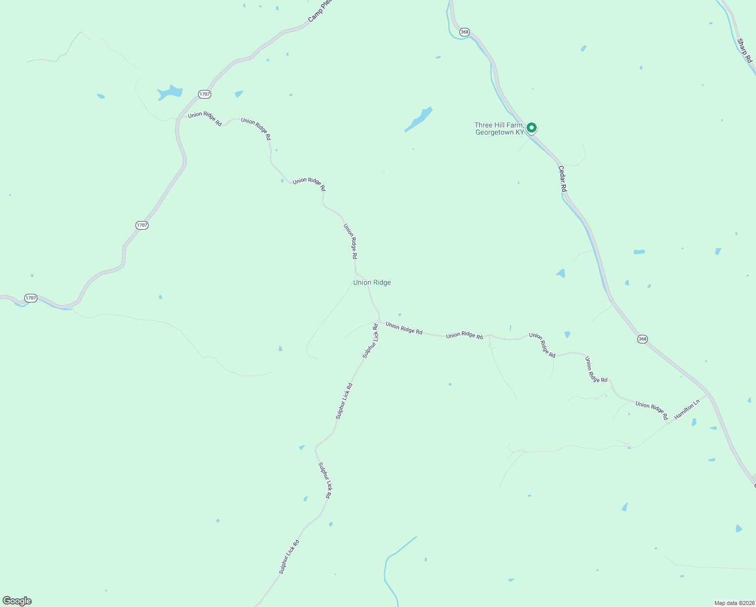 map of restaurants, bars, coffee shops, grocery stores, and more near 3324 Sulphur Lick Road in Frankfort