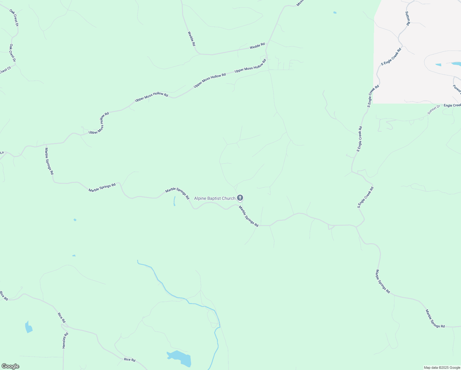 map of restaurants, bars, coffee shops, grocery stores, and more near 8396 Alpine Village Drive in Barnhart