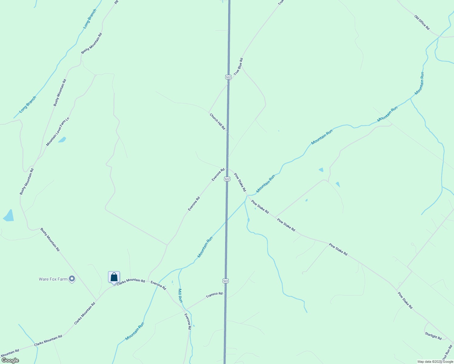 map of restaurants, bars, coffee shops, grocery stores, and more near 6403 Zachary Taylor Highway in Culpeper