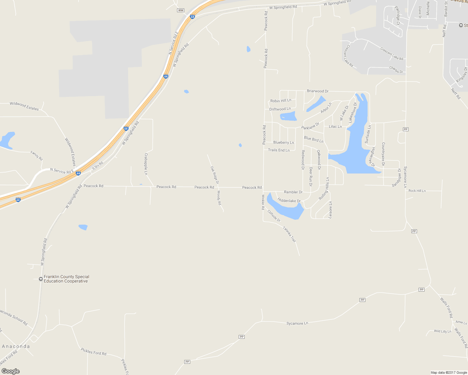 map of restaurants, bars, coffee shops, grocery stores, and more near 1663 Peacock Road in Saint Clair