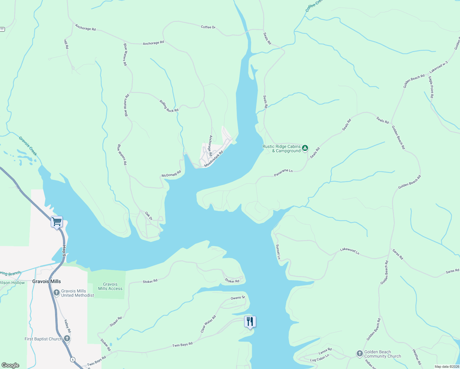 map of restaurants, bars, coffee shops, grocery stores, and more near 25262-25266 Pleasant Road in Barnett