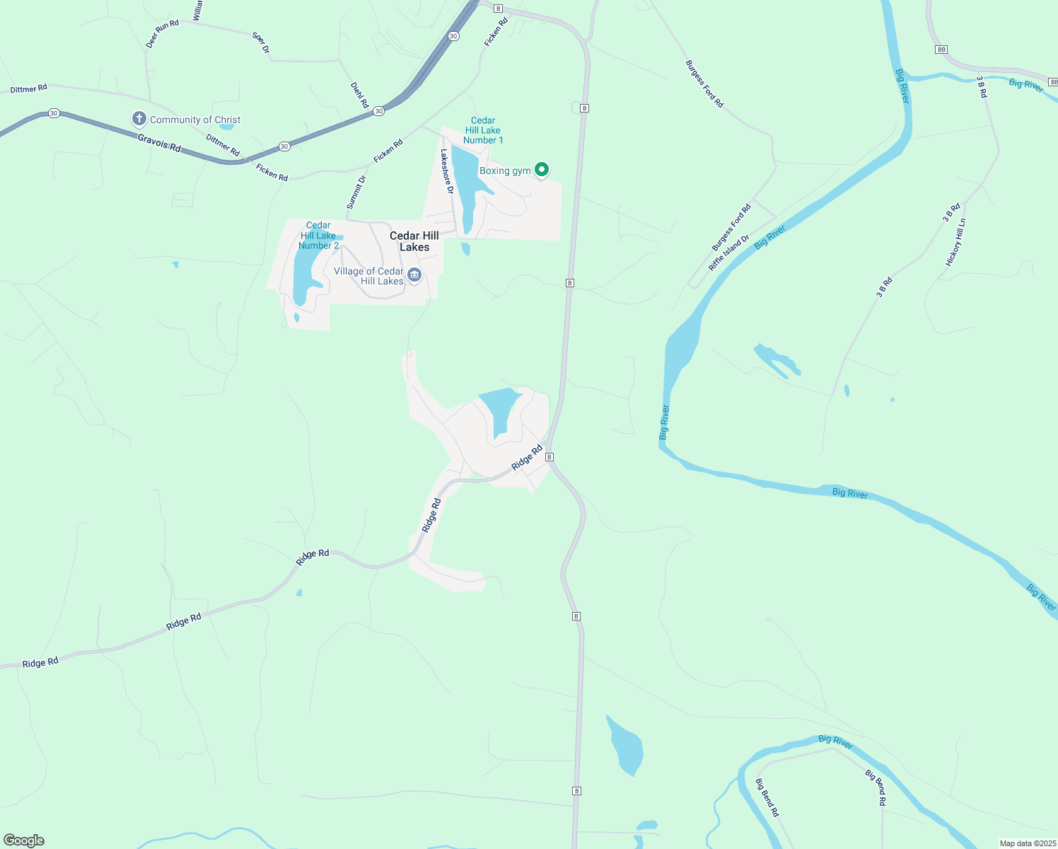map of restaurants, bars, coffee shops, grocery stores, and more near 7640 Lake Drive in Cedar Hill