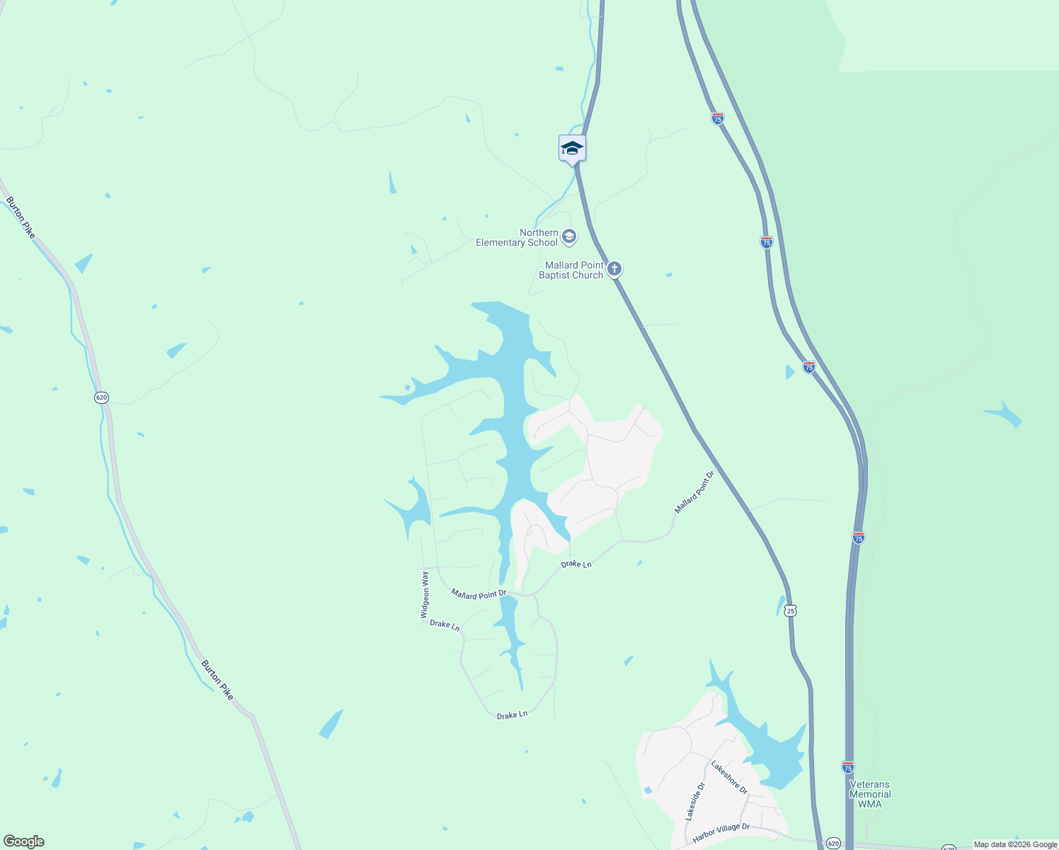map of restaurants, bars, coffee shops, grocery stores, and more near 107 Brant Court in Georgetown